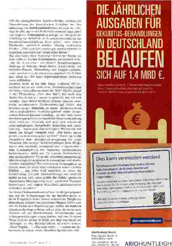 Vorschauseite 2: Union verteidigt deutsche Interessen - basta!