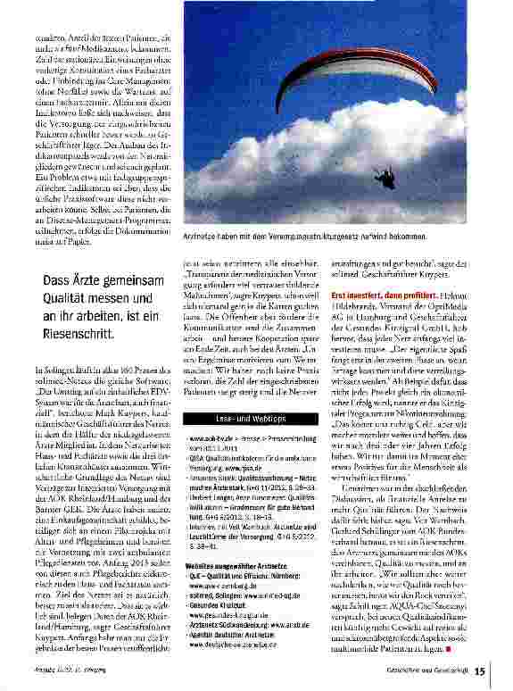 Vorschauseite 2: Qualität und Effizienz sind machbar