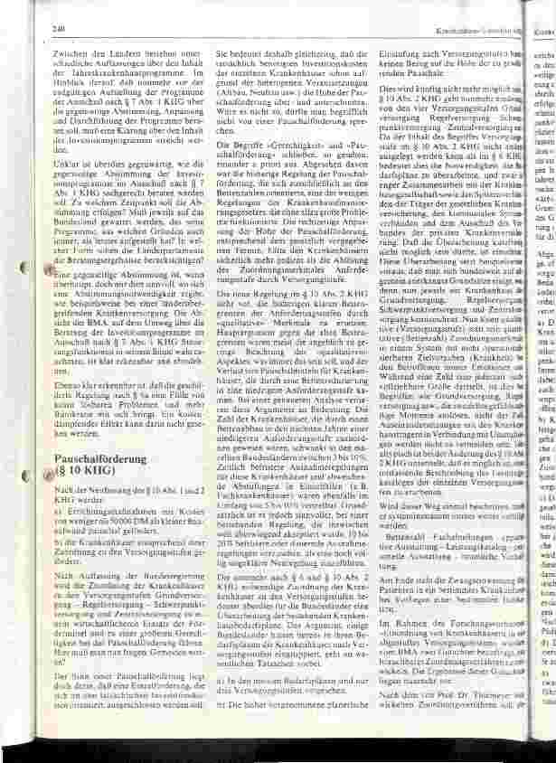 Vorschauseite 3: Die Auswirkungen des Krankenhauskostendämpfungsgesetzes ein wirksamer Versuch zur Kostendämpfung?