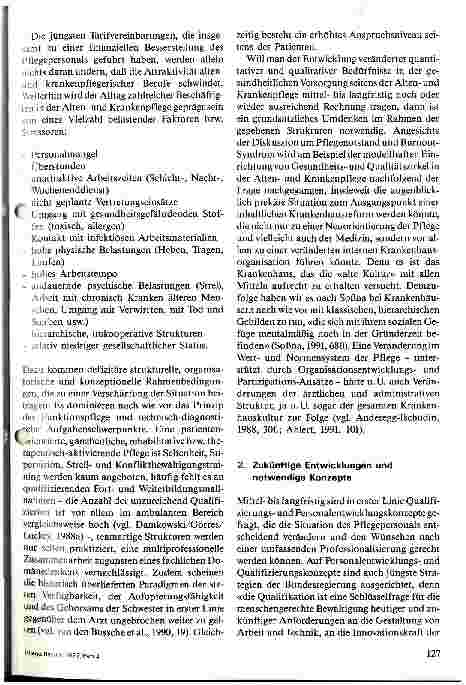 Vorschauseite 2: Gesundheitsund Qualitätszirkel - ein partizipativer Ansatz in der Altenund Krankenpflege (1. Teil)