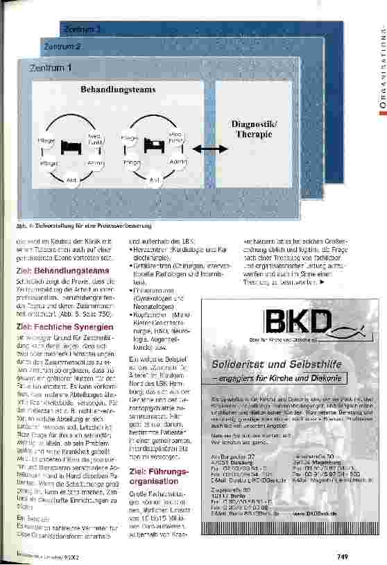Vorschauseite 4: Zentrenbildung im LBK Hamburg Bündelung der Konzepte, Optimierung der Behandlungsprozesse