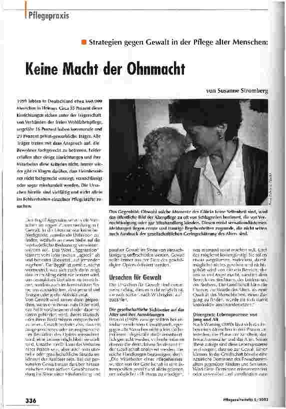Vorschauseite 1: Keine Macht der Ohnmacht