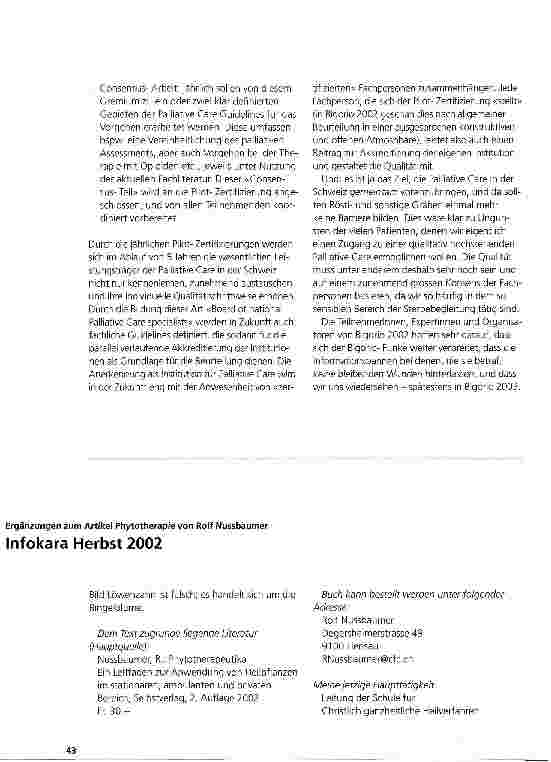 Vorschauseite 5: Auf dem Weg zur Qualitätsdefinition in Palliative Care