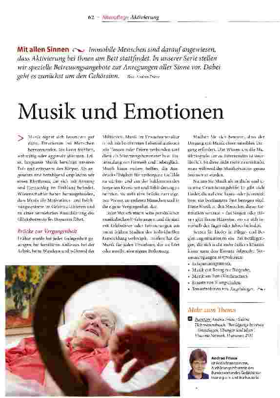 Vorschauseite 1: Musik und Emotionen