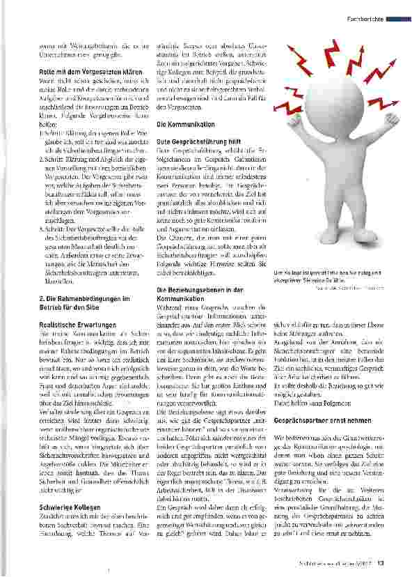 Vorschauseite 2: Wichtiges „Werkzeug des Sibe