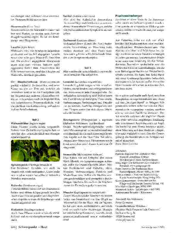 Vorschauseite 4: Der Balsam der Antoniter in neuem Gewand