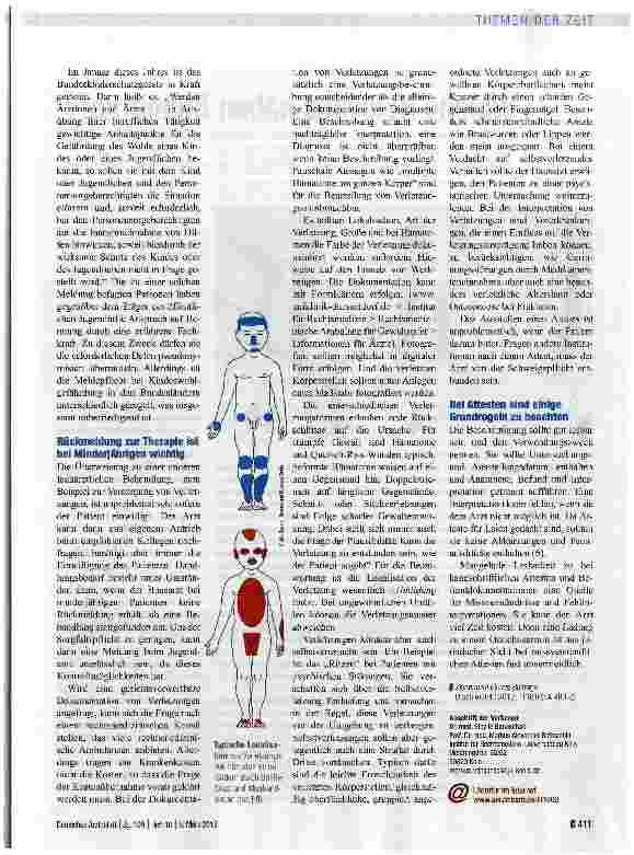 Vorschauseite 3: Wenn der Hausarzt Zeuge wird
