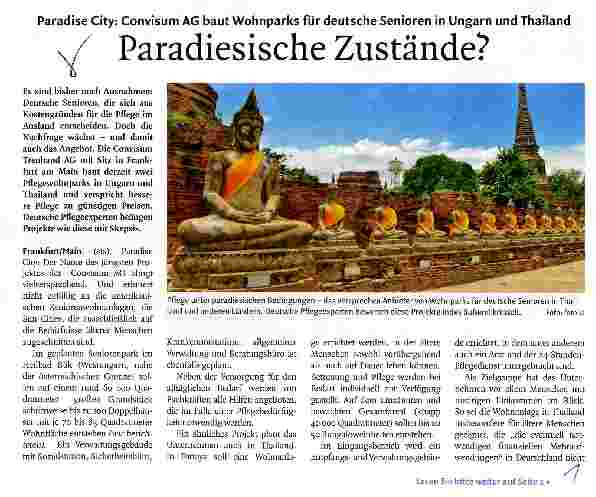 Vorschauseite 1: Paradiesische Zustände?