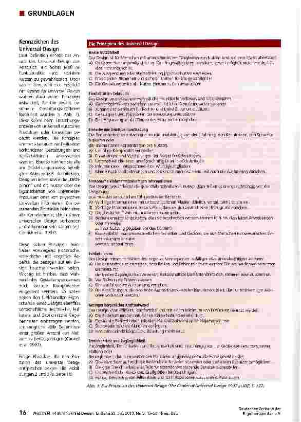 Vorschauseite 2: Universal Design