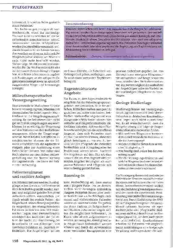 Vorschauseite 3: Eine belastende Situation