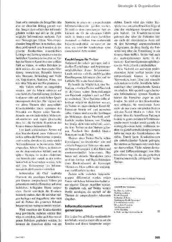 Vorschauseite 3: Direkter Draht