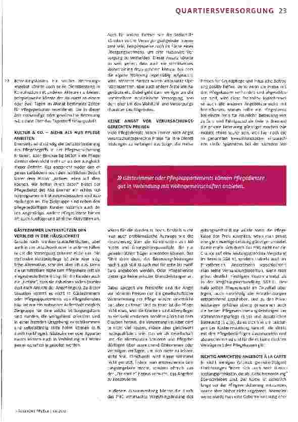 Vorschauseite 4: Vom Büro zum Dienstleistungszentrum