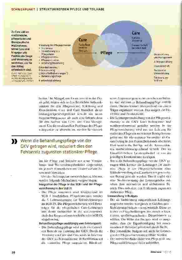 Vorschauseite 3: Pflege neu ausrichten