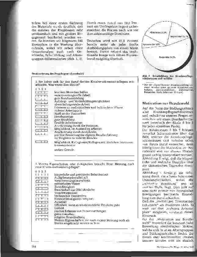 Vorschauseite 3: Thema: Der Weg in die Krankenpflege 1.Preis verliehen an eine Schülergruppe der Krankenpflegeschule Bietigheim