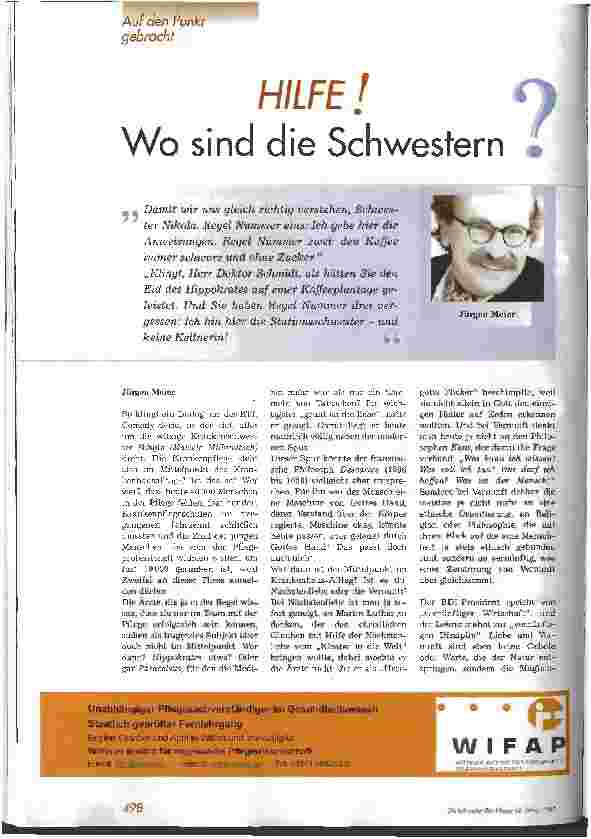 Vorschauseite 1: Hilfe! Wo sind die Schwestern?