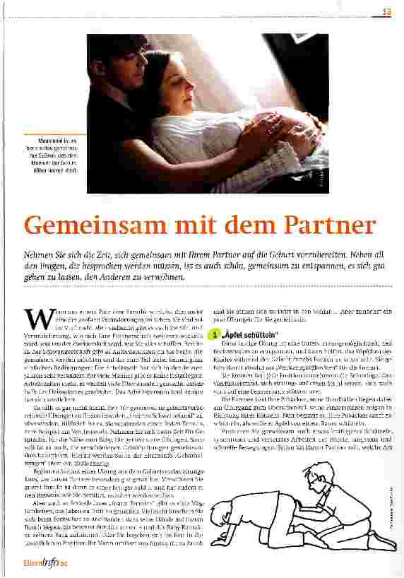 Vorschauseite 1: Gemeinsam mit dem Partner