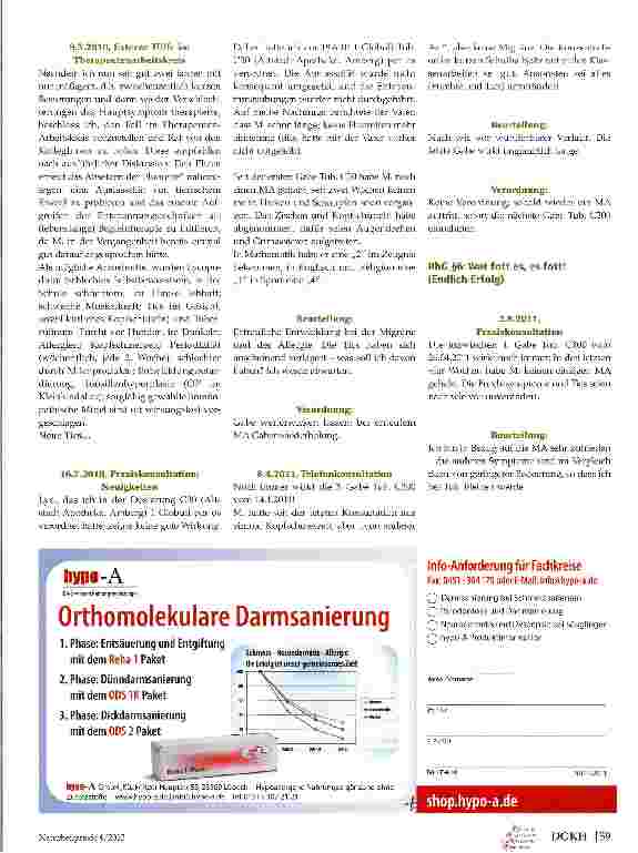 Vorschauseite 6: Zwei gequälte Köpfe - eine kindliche Migräne