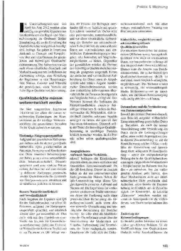 Vorschauseite 2: Mehr Schein als Sein