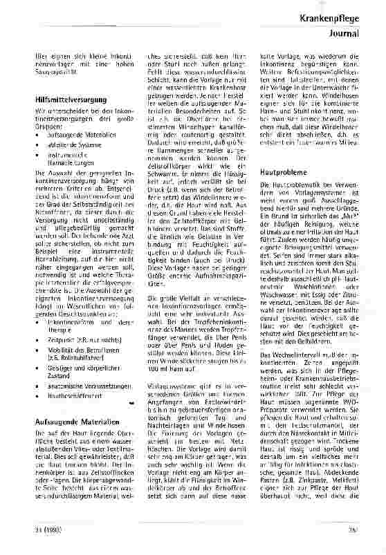 Vorschauseite 3: Pflege inkontinenter Menschen