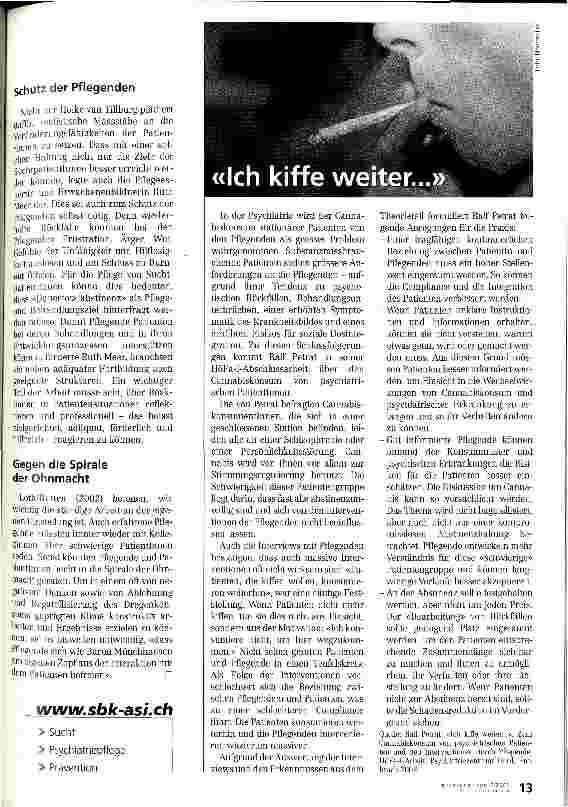 Vorschauseite 4: Macht und Ohnmacht der Süchtigen