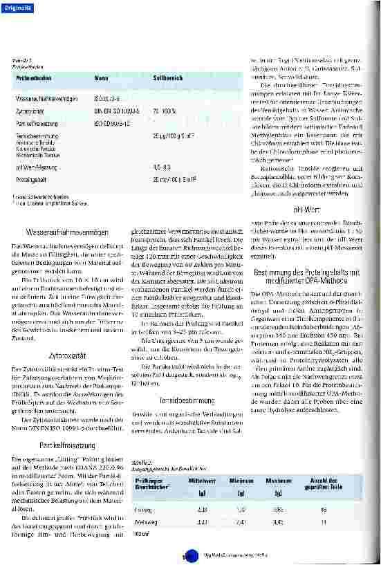Vorschauseite 2: Bauchtücher - ein Relikt aus chirurgischer Tradition
