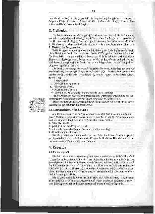 Vorschauseite 3: Laienhelfer in der Pflege Finnische Studie belegt die Notwendigkeit einer stärkeren Interaktion Patient/Pflegende/Angehörige