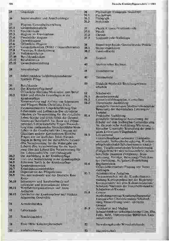 Vorschauseite 3: Die Bibliothek in der Krankenpflegeschule
