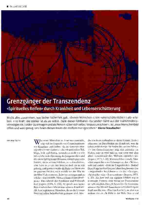 Vorschauseite 1: Grenzgänger der Transzendenz