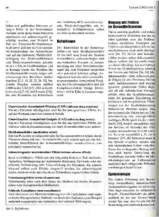 Vorschauseite 2: Kunstfehler in der Arzneimitteltherapie Epidemiologie, Fallbeispiele und Prävention