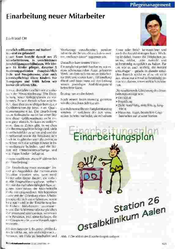 Vorschauseite 1: Einarbeitung neuer Mitarbeiter