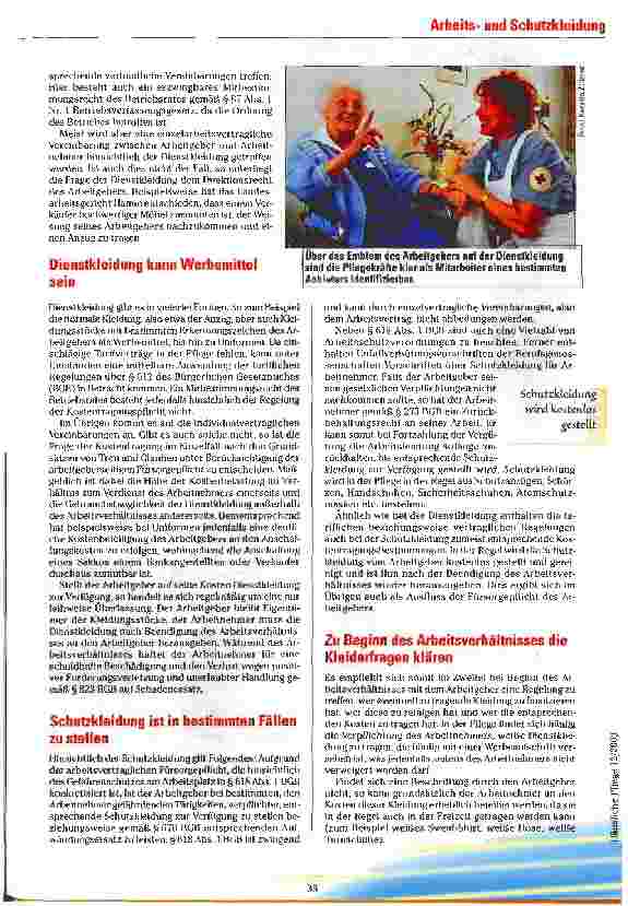 Vorschauseite 2: Passende Kleidung für die Pflege
