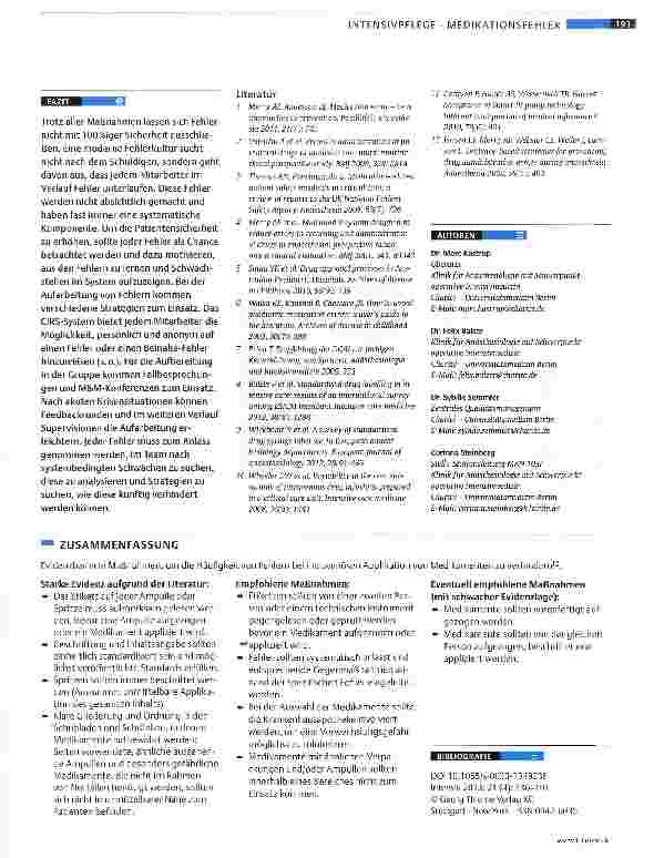 Vorschauseite 6: Medikamentenverwechslung ausgeschlossen?!