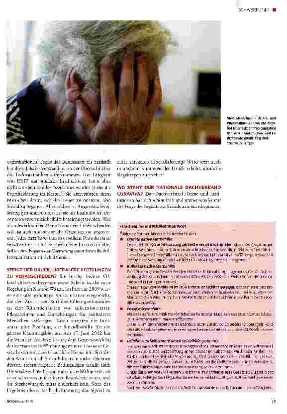 Vorschauseite 2: Suizidbeihilfe