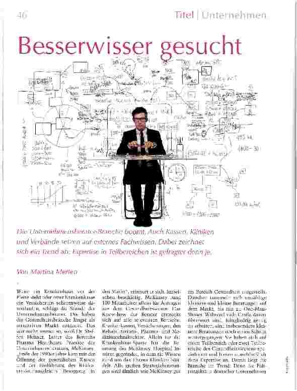 Vorschauseite 1: Besserwisser gesucht