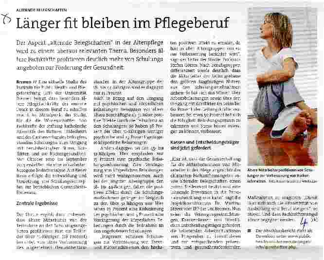 Vorschauseite 1: Länger fit bleiben im