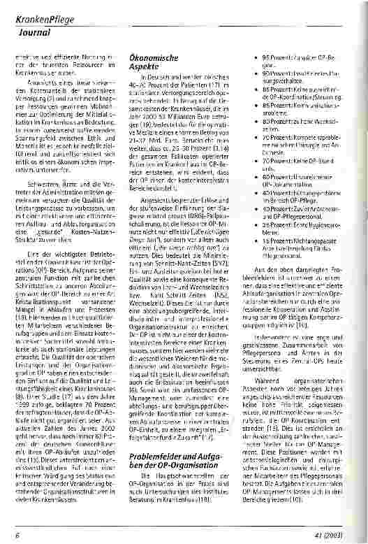 Vorschauseite 2: Effektive und effiziente OP-Organisation Eine interdisziplinäre und interprofessionelle Herausforderung
