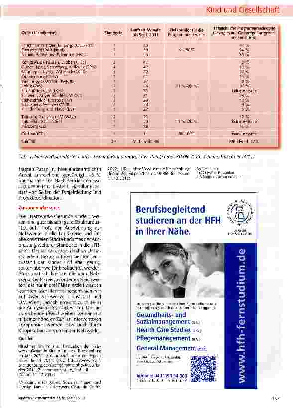 Vorschauseite 2: Netzwerke Gesunde Kinder im Land Brandenburg