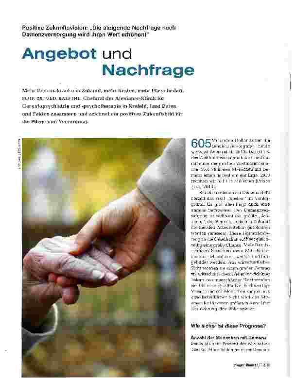 Vorschauseite 1: Angebot und Nachfrage