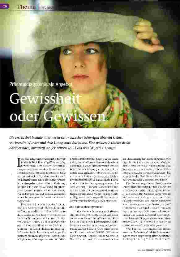 Vorschauseite 1: Gewissheit oder Gewissen