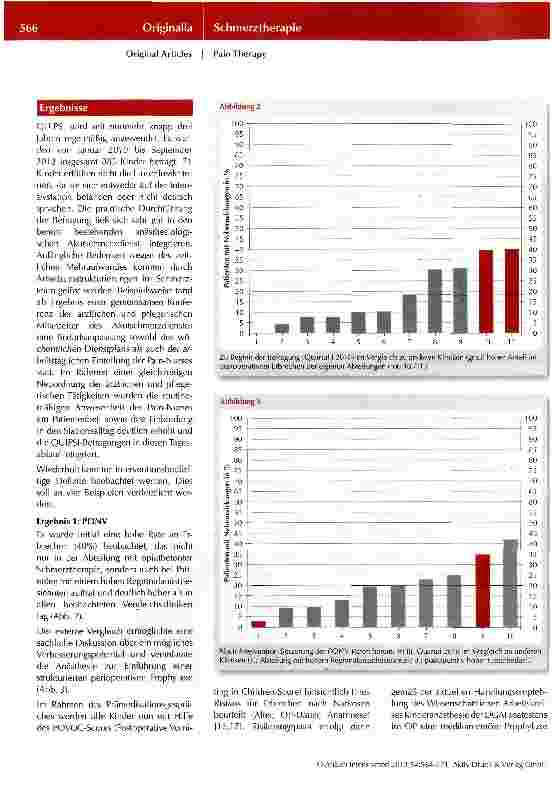 Vorschauseite 3: QUIPS als Werkzeug zum kontinuierlichen Qualitätsmonitoring in einer kinderchirurgischenKlinik
