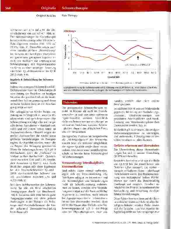 Vorschauseite 5: QUIPS als Werkzeug zum kontinuierlichen Qualitätsmonitoring in einer kinderchirurgischenKlinik