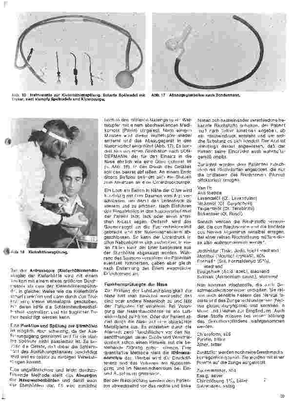 Vorschauseite 6: Einführung in die Hals-Nasen-Ohren-Heilkunde 7.Folge: Anatomie und Physiologie der Nase // Untersuchungsmethoden und Funktionsprüfung