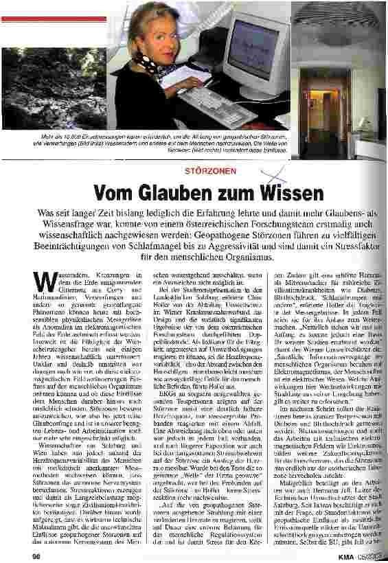 Vorschauseite 1: Störzonen: Vom Glauben zum Wissen