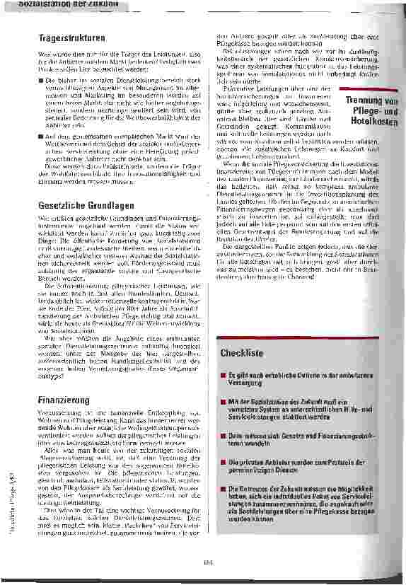 Vorschauseite 5: Die Sozialstation der Zukunft