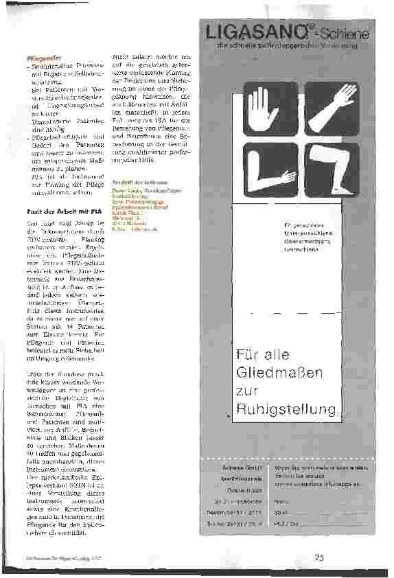 Vorschauseite 4: Pflegeplanung PIA - Instrument für das Auftreten von Anfällen