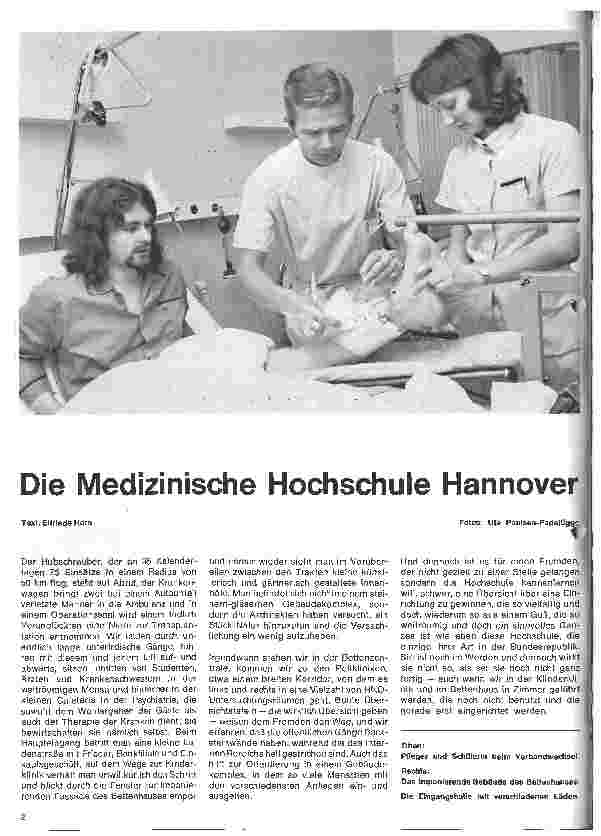 Vorschauseite 1: Die Medizinische Hochschule Hannover