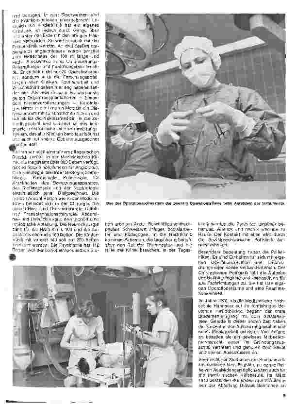 Vorschauseite 4: Die Medizinische Hochschule Hannover