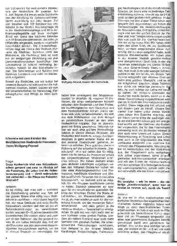 Vorschauseite 5: Die Medizinische Hochschule Hannover