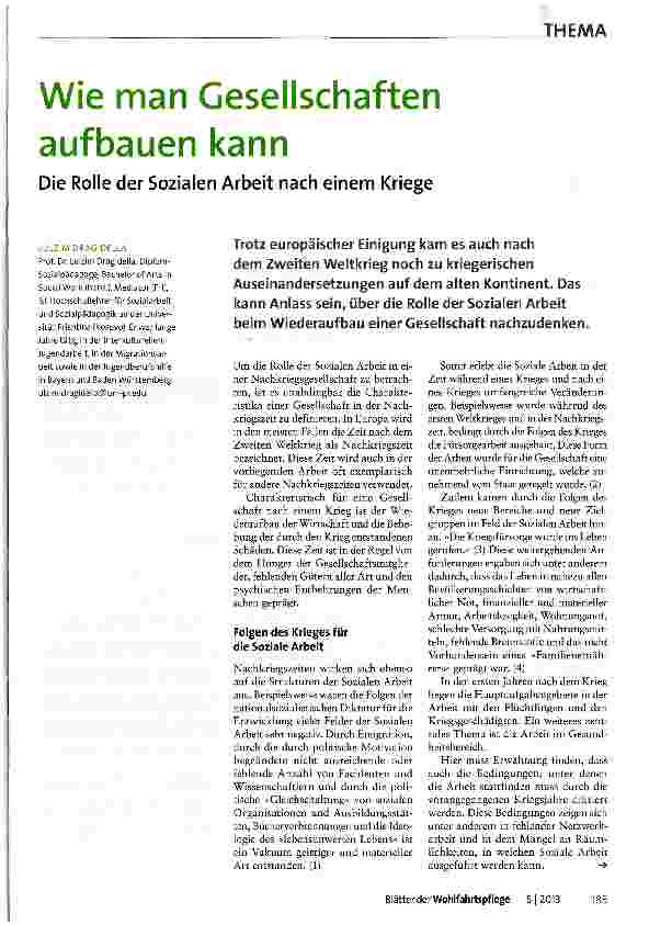 Vorschauseite 1: Wie man Gesellschaften aufbauen kann