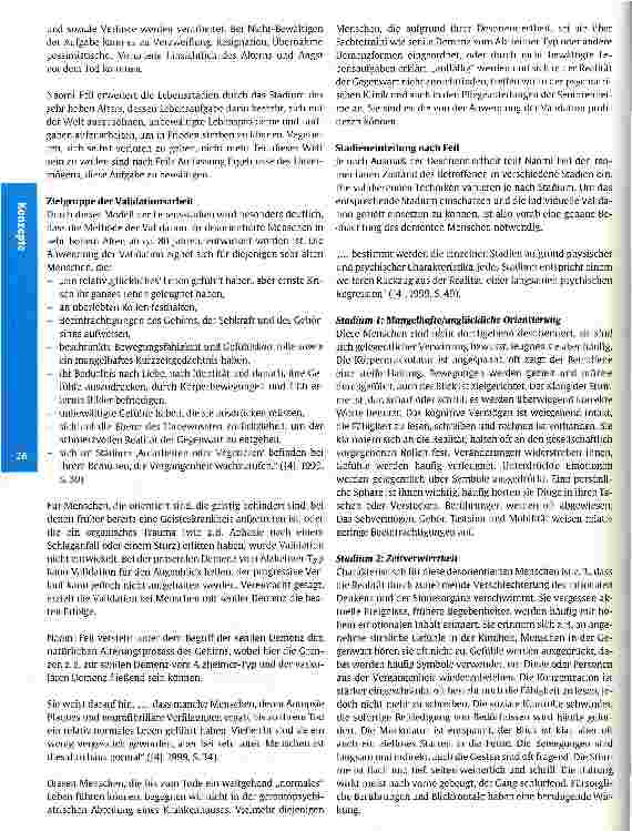 Vorschauseite 4: Validation in der Pflege dementer Patienten